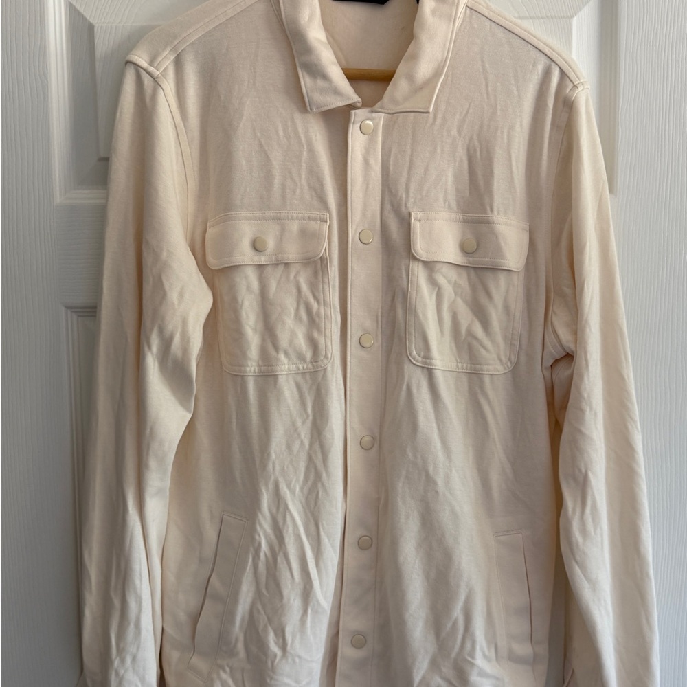 Travis Mathew Men's Cream Jacket
